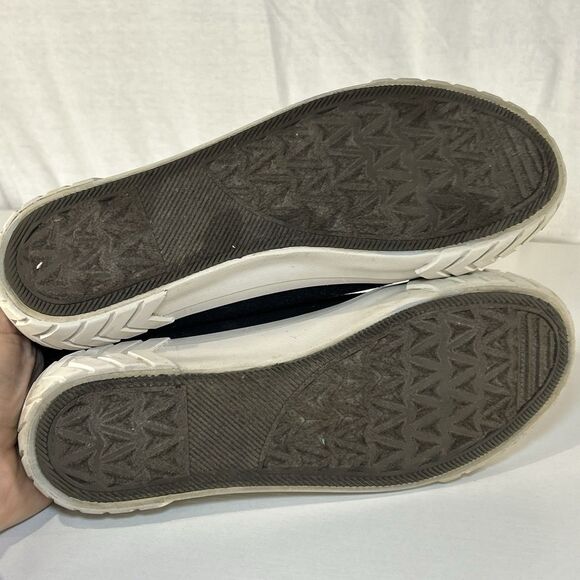 True Religion Women’s Jinny Canvas Lace Up Sneakers Black & White Sz 8 - Picture 5 of 10